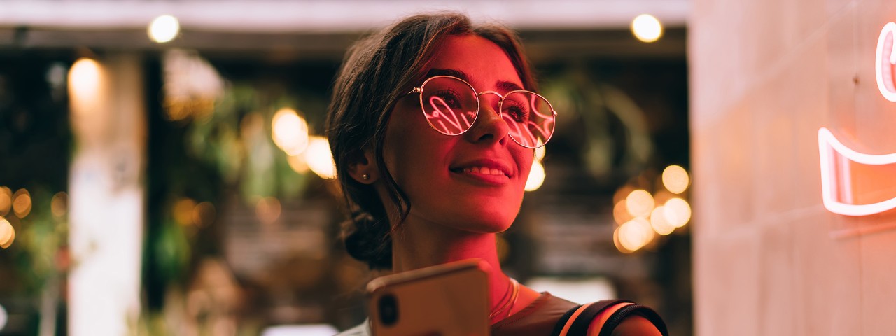Person smiling
