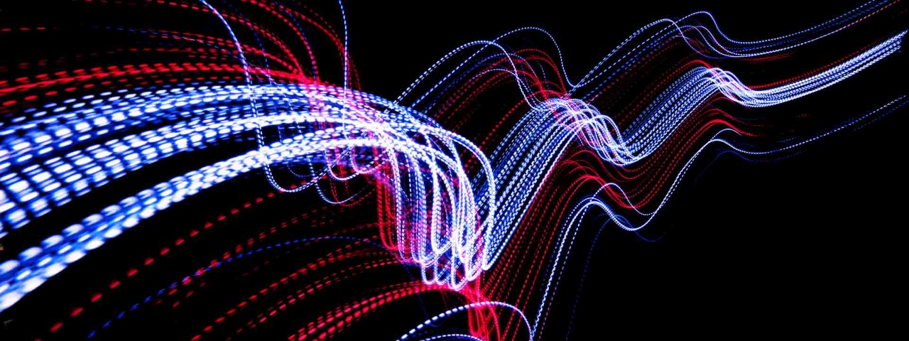 some sort of digital light trailback effect