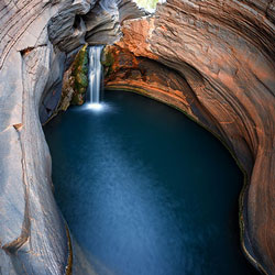 VIEW OF WATERFALL