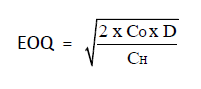 Inventory control 3