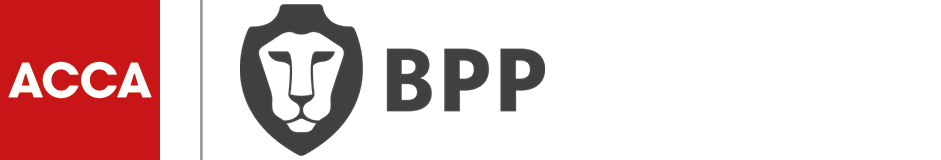 Logos of ACCA and BPP